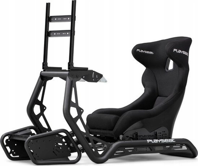 Kokpit gaming Playseat Sensation PRO ActiFit, me rregullim për timon edhe pedale, i zi