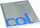 Fletore spirale Bantex Col College Pad, A4, rrjetë, gri