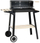 Skarë kopshti Garden Grill Cart, 83x45.5x86.5 cm, portative, e zezë