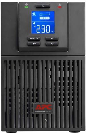 UPS APC Smart-UPS RV, 1.6kW 2kVA, online me dy konvertime, i zi