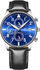 Машки часовник Giewont Chronograph GW5630-A3, сафирно стакло, хронограф, црн со сина