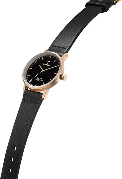 Orë dore Triwa ELVA Black Petite Tärnsjö ELST102-EL010114
