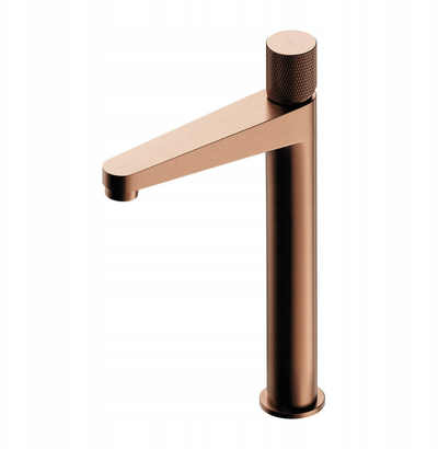 Rubinet lavamani i lartë Omnires CONTOUR, bronz, brushed copper