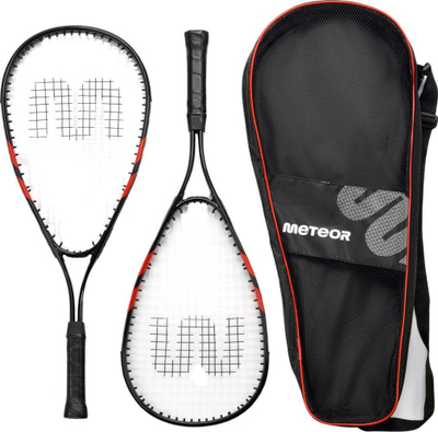 Set badminton shpejtësie Meteor 16839, 2 raketa alumini, 3 shuttles, me çantë