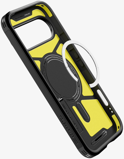 Kapak telefoni Spigen Tough Armor MagSafe, për Google Pixel 10 Pro XL, i zi