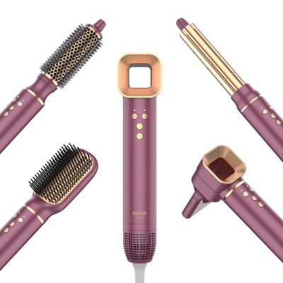 Tharëse flokësh Neno Beauty Vio, 5 në 1, jonizim, vjollcë