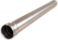 Tub oxhaku Jeremias Pipe EW ECO TN0603120, diametër 120mm, gjatësi 50cm, gri metalik