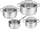 Set tenxheresh Tefal Duetto+ G719S7, 7 pjesë, çelik inox, argjendtë