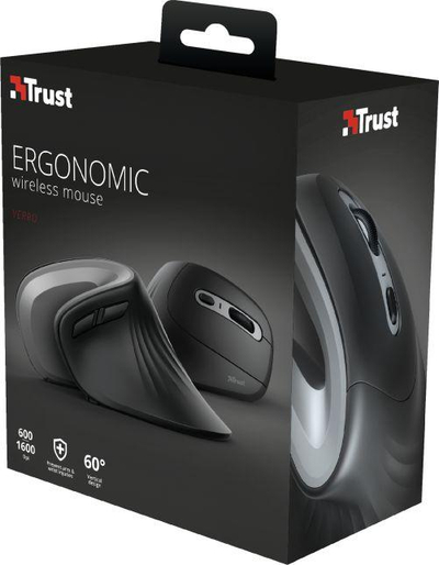 Maus wireless Trust Verro Ergonomic, i zi