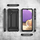 Këllëf telefoni Hybrid Armor për Samsung Galaxy A32 5G, material TPU PC, mbrojtje e fortë, i zi