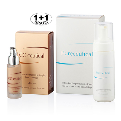 Set për fytyrë Pureceutical + CC Ceutical