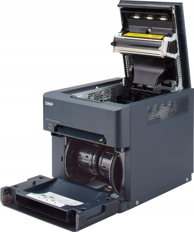 Фотографски печатач DNP QW410, термална сублимација, 300x300 dpi, сив