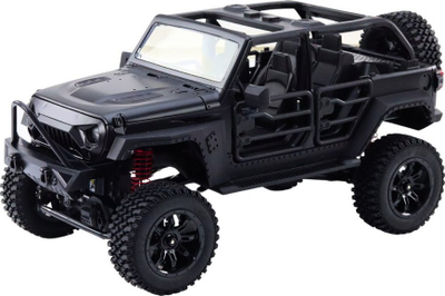 Makina me telekomandë Lean Toys Off-road 4x4, 2.4G, terren, e zezë