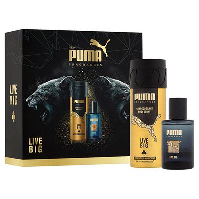 Set Puma Live Big, eau de toilette 50 ml + deodorant 150 ml