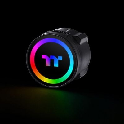 Ftohës me ujë për CPU Thermaltake Toughliquid 280 ARGB Sync, radiator 280mm, RGB, i zi