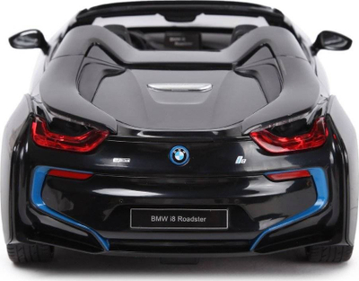 Makina me telekomandë Rastar BMW i8 Roadster, shkalla 1:12, 2.4GHz, e zezë