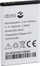 Bateri telefoni Doro DBC-800D, Li-ion 800mAh, për modelet 508 509 503x 603x 605x 66x, e bardhë