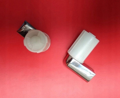 Set menteshash Cersanit Metropolitan K99-0238, për kapak tualeti me mbyllje të butë, PVC, argjendtë