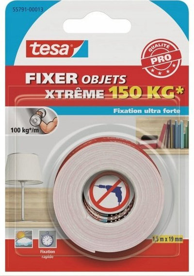 Shirit mbrojtës Tesa Precision Sensitive 50m, për sipërfaqe të ndjeshme, rozë e çelët