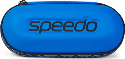 Kuti mbrojtëse për syze noti Speedo Swimming Goggle Case, me vrima kullimi, me kapëse, e zezë
