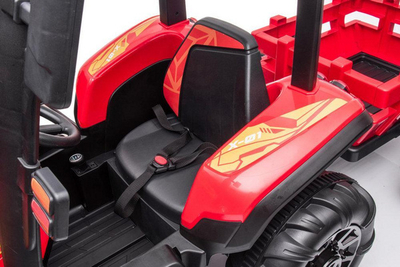 Traktor me telekomandë LEANToys BLT-206, i kuq