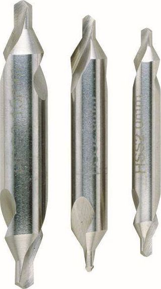 Set stërvitjesh qendre Proxxon 24630, 3 copë, HSS, për metal