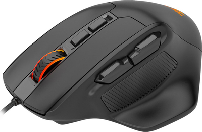 Maus gaming Redragon Bullseye M806, ergonomik, RGB, i zi