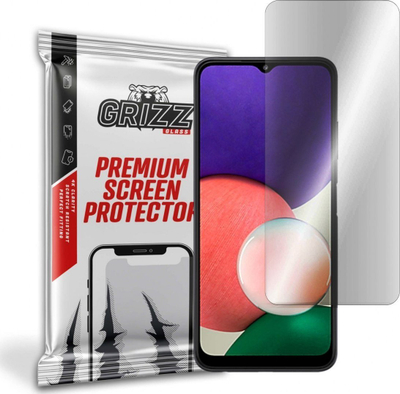 Folje mbrojtëse matte GrizzGlass për Samsung Galaxy A22s 5G, transparente