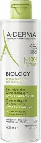 Ujë micelar A-Derma Biology, për fytyrë dhe sy, 400ml