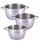 Set tenxhere Kamille KM-4905, 6 copë, çelik inox, fund induksion