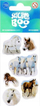 Налепници Sticker BOO Horses, фигури со коњи, шарени