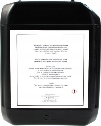 Solucion pastrimi Daniel Washington Extract, 5L, për tapiceri dhe tepihë
