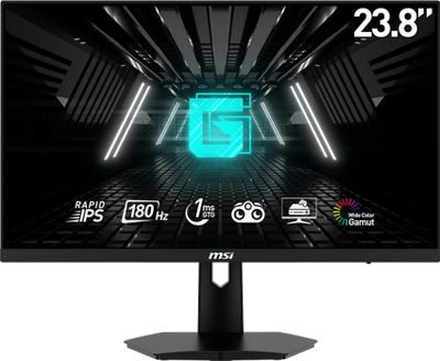 Monitor MSI G244F E2, 23.8", Full HD, 180Hz, i zi