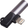 Përshtatës USB Akyga Lightning - mini Jack 3,5 mm (AK-AD-63), i zi 