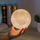 Difuzer arome me lagështues ajri Moon Lamp, LED, USB, i bardhë
