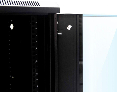 Netrack F-Line Rack Ѕиден Кабинет 19  , 18U, 600x600 mm, Црн