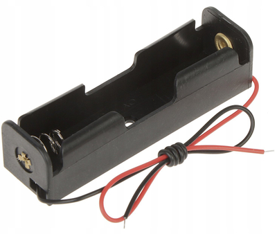 Држач за батерија Koshi AKC X1, за 1x 18650, црн