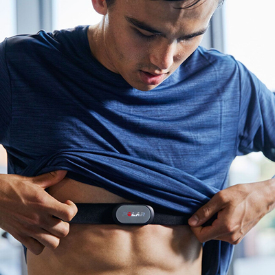 Sensor gjoksi për matjen e rrahjeve të zemrës Polar H9, M-XXL, i zi