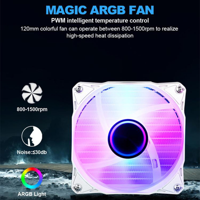 Ventilator Ftohës Me Ujë Për Kompjuter SAMA PS360mm black
