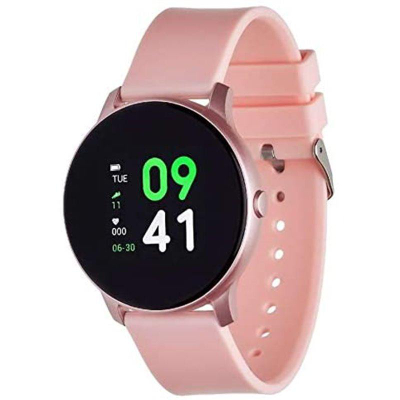 SmartWatch GARETT WOMEN LAURA GOLDEN/PINK (Waterproof IP67, 1.3" Touch)