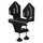 Kapëse tavoline Fanatec ClubSport DD, për wheelbase CS CSL Gran Turismo, metalike, e zezë