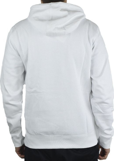 Bluzë me kapuç Kappa Taino Hooded M 705322 001, për burra, pambuk, e bardhë
