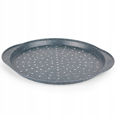 Тава за пица Russell Hobbs Stone PizzaPan 00, 37 cm, нелеплива, сива