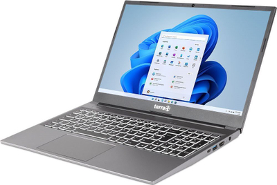 Laptop Terra Mobile 1500P, 15.6" FHD, Ryzen 5 8GB 500GB SSD, gri