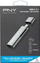 Lexues karte PNY R-TC-UA-3N1E01-RB, USB C dhe USB A, SD edhe microSD, gri