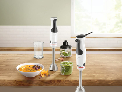 Blender dore Bosch ErgoMaster MSM4W220, 600W, i bardhë