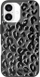 Mbrojtëse telefoni Kate Spade New York Black City Leopard MagSafe, për iPhone 16, e zezë me leopard