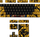 Set tastesh Traitors TIGER SKETCH Limited, PBT, layout US, i zi e i verdhë