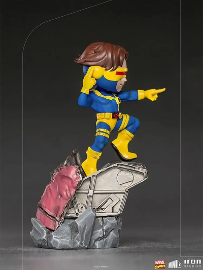 Figurë për koleksion Iron Studios X-Men Cyclops MiniCo, Marvel, shumëngjyrëshe