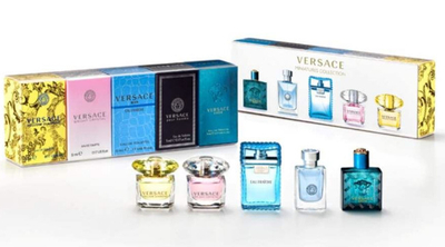 Set eau de toilette Versace Collection of miniatures, 5 x 5 ml